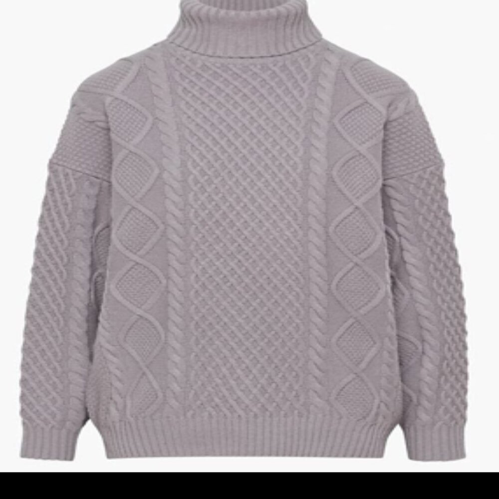 Aritzia Sunday Best PEGGY TURTLENECK SWEATER - S
